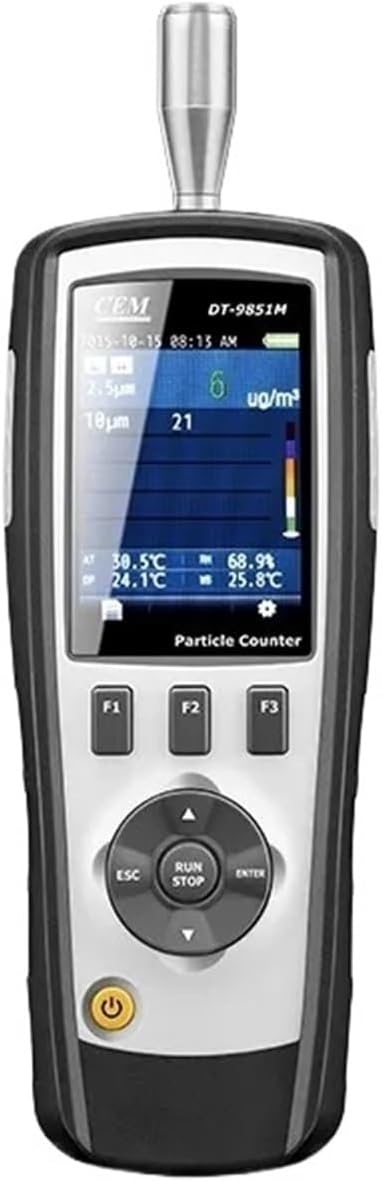 DT-9851M 4-in-1 Particle Counter Air Quality Detector PM2.5PM10 Formaldehyde Detection and Measurement Instrument