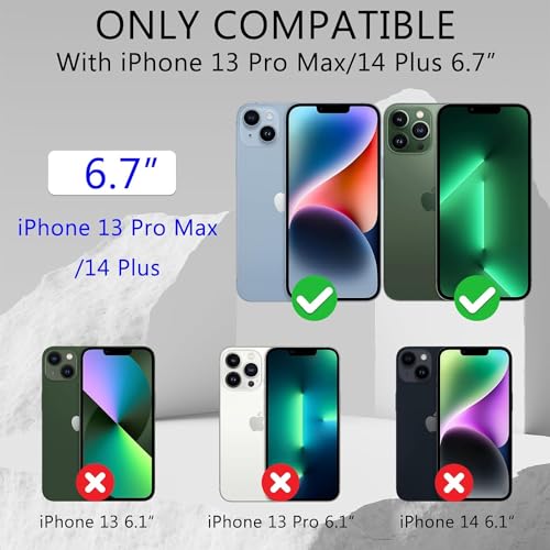 Image of 2-Pack Privacy Screen Protector for iPhone 13 Pro Max - Anti-Spy, Anti-Scratch, Anti-Shatter, Bubble-Free