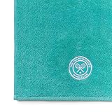 Wimbledon Official Championship 2025 Guest Towel | Soft Cotton | Classic Aqua | 16'' x 27''