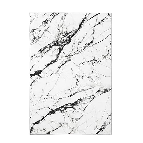 Tapete Asrug Polipropileno 91x61 cm Blanco Bajo Pelo miniatura 2
