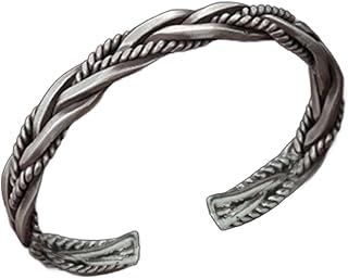 ツイスト シルバー シンプル ブレスレット カジュアル アメカジ y2k 韓国 直径約7cm