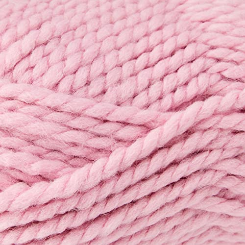 Image of Lion Brand Yarn Wool-Ease Thick & Quick Yarn, Soft and Bulky Yarn for Knitting, Crocheting, and Crafting, 1 Skein, Blossom (Pack of 2)