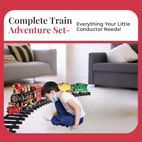 Image of Braintastic Smok Train Toy Set with Sound and Music (CHOOCHOO Train)