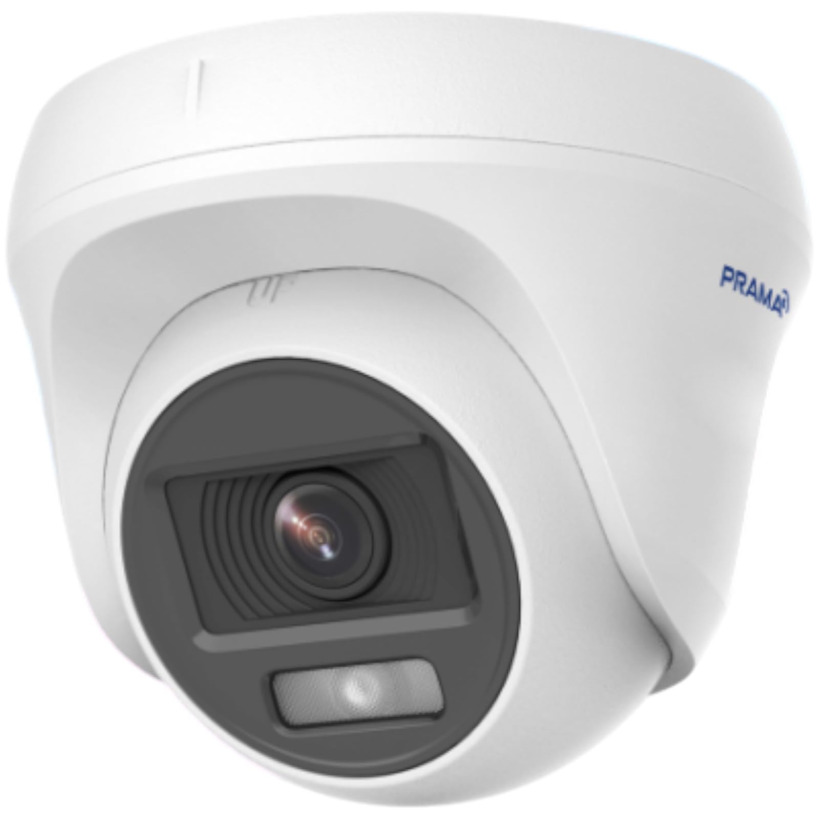 PRAMA PT-HTD70F0E-WPF(M) 2MP Fixed Turret Ranginview Camera with Audio | Included PVC Stickers