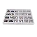 Emibele Organisateur de Bijoux, 24 Grilles Collier Pendentif Organisateur pour Montre, Anneaux, Boucles d'Oreilles, Bracelet, Affichage Vitrine pour Bijoux Stockage en Velours - Gris