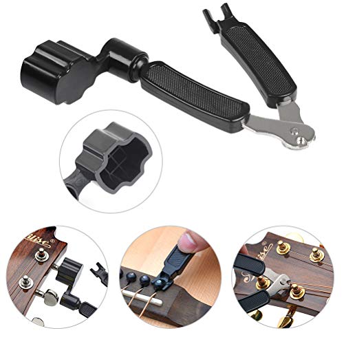 Kit d’accessoires de guitare, 3 en 1, enrouleur de cordes de guitare, cutter et extracteur de chevalet avec accordeurs… - Les Beatles, Paul McCartney, John Lennon, RIngo Starr, George Harrison Kit d'accessoires de guitare, 3 en 1, enrouleur de cordes de guitare, cutter et extracteur de chevalet avec accordeurs… – Image 3