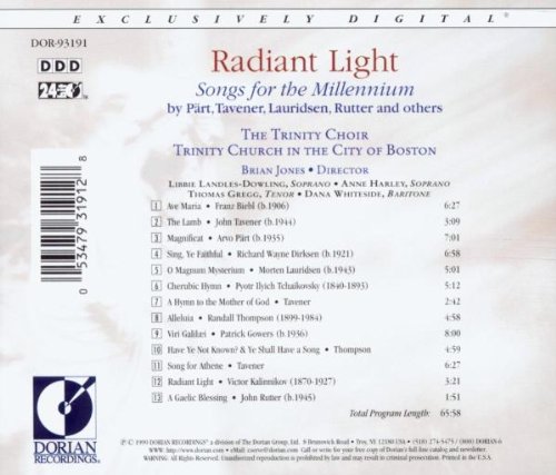 Miniatura 2 de Radiant Light - The Trinity Choir, Boston