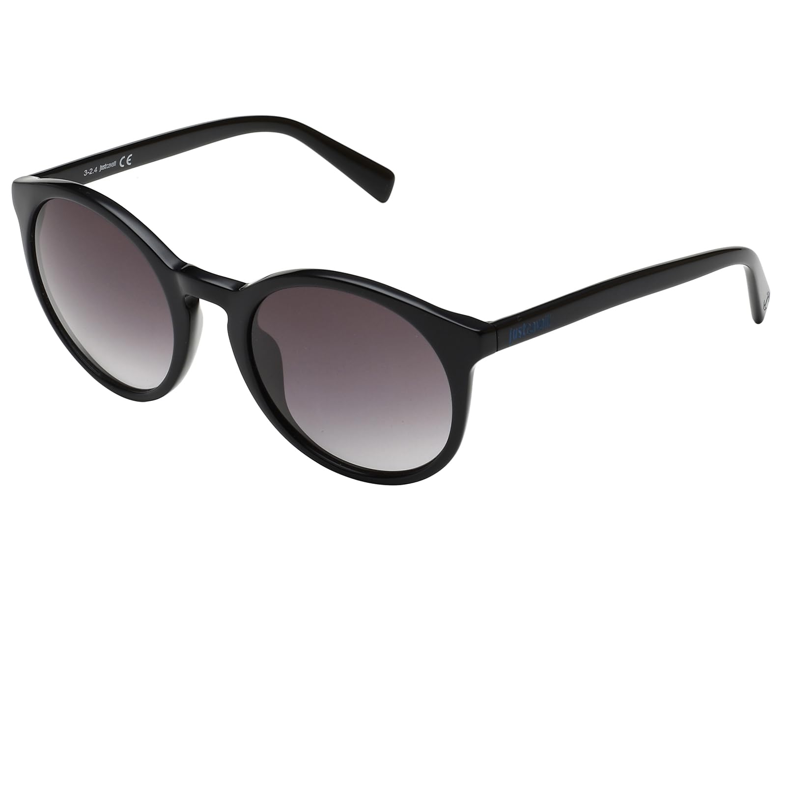 Just Cavalli Gradient Oval Women Sunglasses - (JC672 01B 52 S |52| Grey Color Lens)