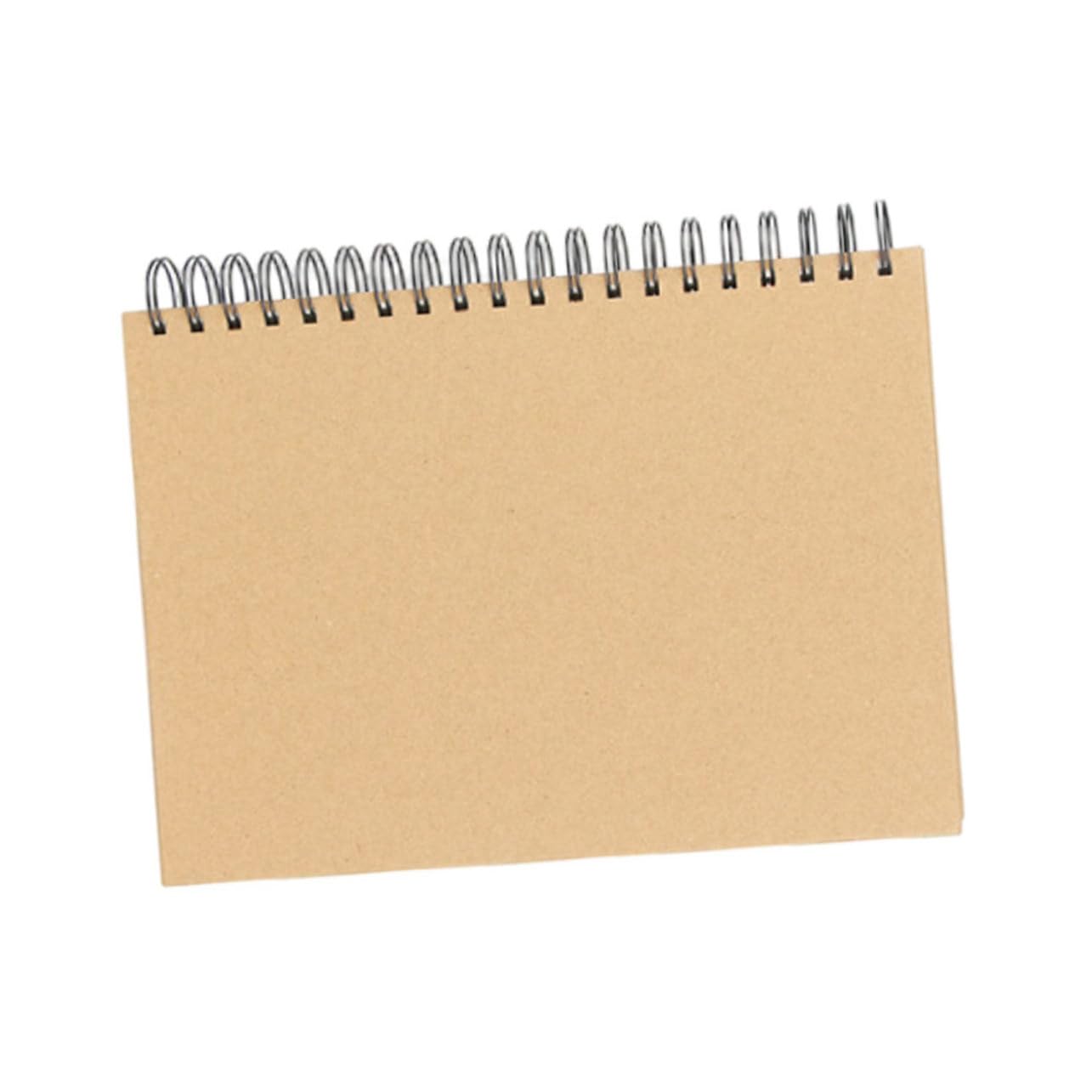 Spiral Skizzenbuch mit 60 Blatt Dickem Papier Blanko Malbuch zum Zeichnen und Kreativen Skizzieren für Kunststudenten und Kreatives Schreiben Flach Liegender Einband