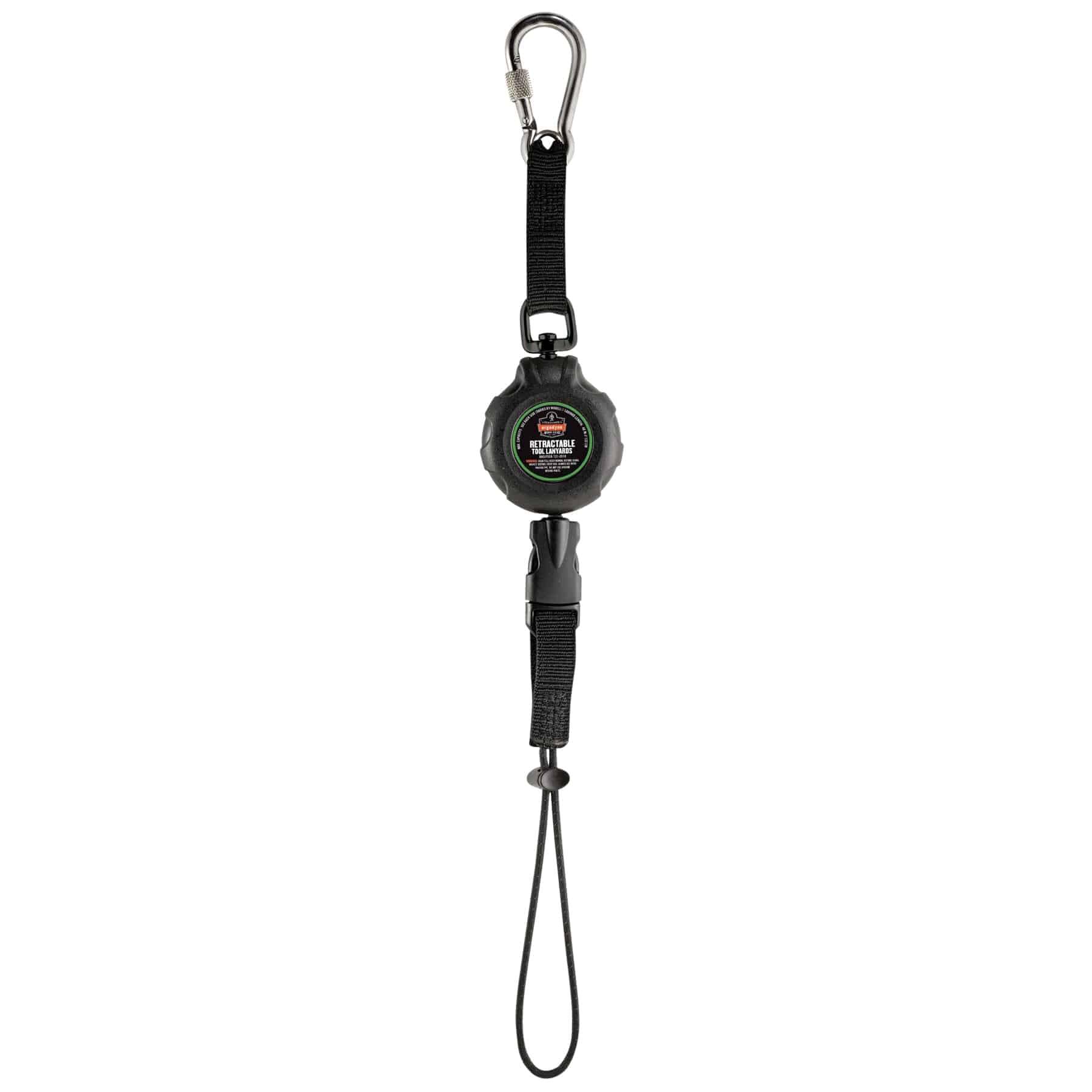 squids 3001 2 lb mit Einzelkarabiner mit Schlinge, Schwarz