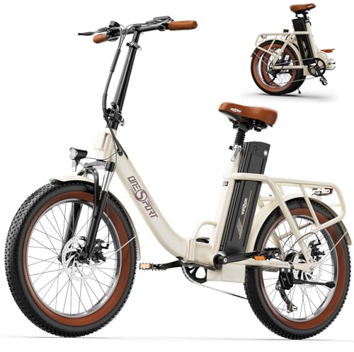 ONESPORT OT16-2 Elektrofahrrad für Erwachsene, 20 Zoll Klappfahrrad,...