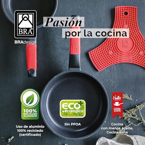 Sartén Bra Premiere A411230/ Ø30cm/ Aluminio fundido/ Apta para Inducción