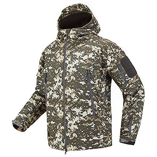 Amazon.com: Lilychan Men's Military Soft Shell Tactical Jacket