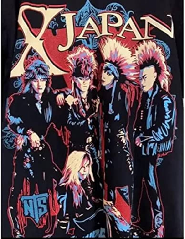 x japan 初期 Tシャツ X/XJAPAN 80s 90s 初期メンバーTシャツ - メルカリ