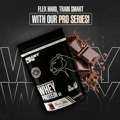 BeastLife Whey Protein Sachets 300g Chocolate - Image 3