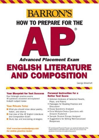 How to Prepare for the AP English Literature and Composition [Barron's AP English Literature & Composition] by Ehrenhaft, George [Barron's Educational Series,2003] [Paperback] 8TH EDITION