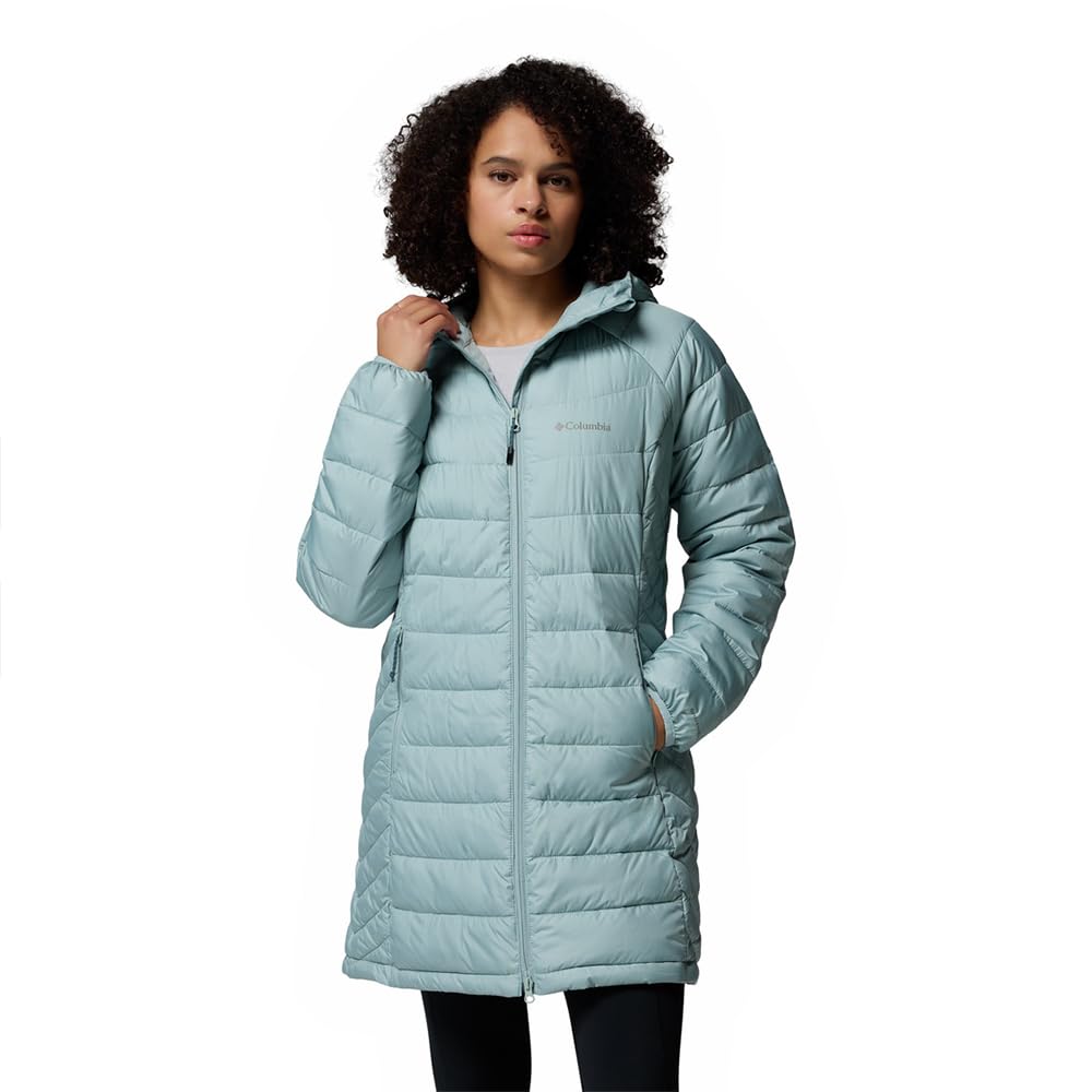 Columbia Women's Powder Lite 2 Mid Jacket, Puffer Jacket, Crushed Blue, S