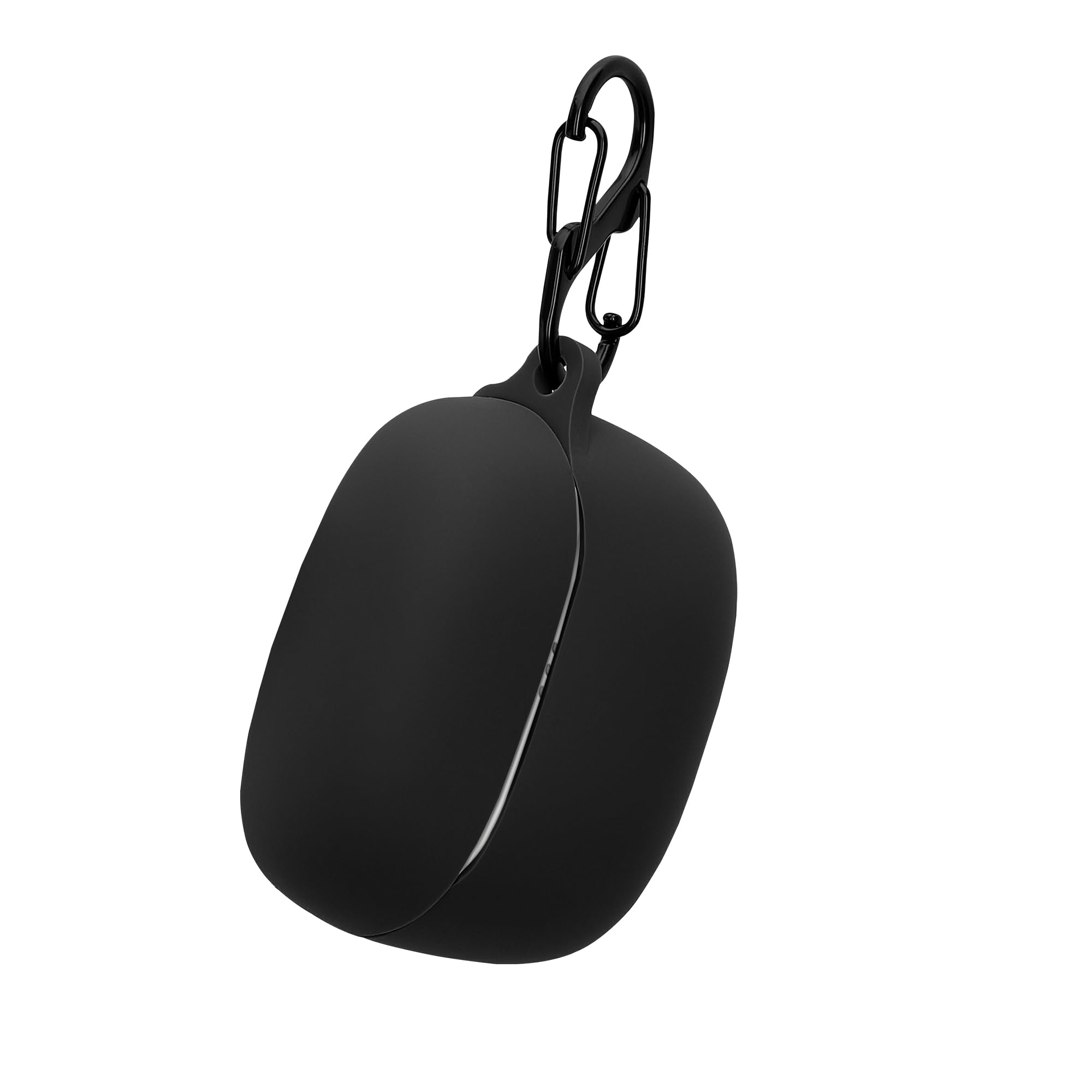 kwmobile Etui kompatybilne ze słuchawkami JBL Tune Beam 2 - silikonowe etui ochronne Case Cover ochraniacz w kolorze czarnym