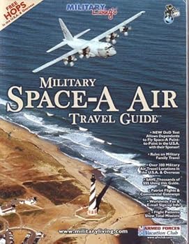 Paperback Military Space-A Air Travel Guide Book