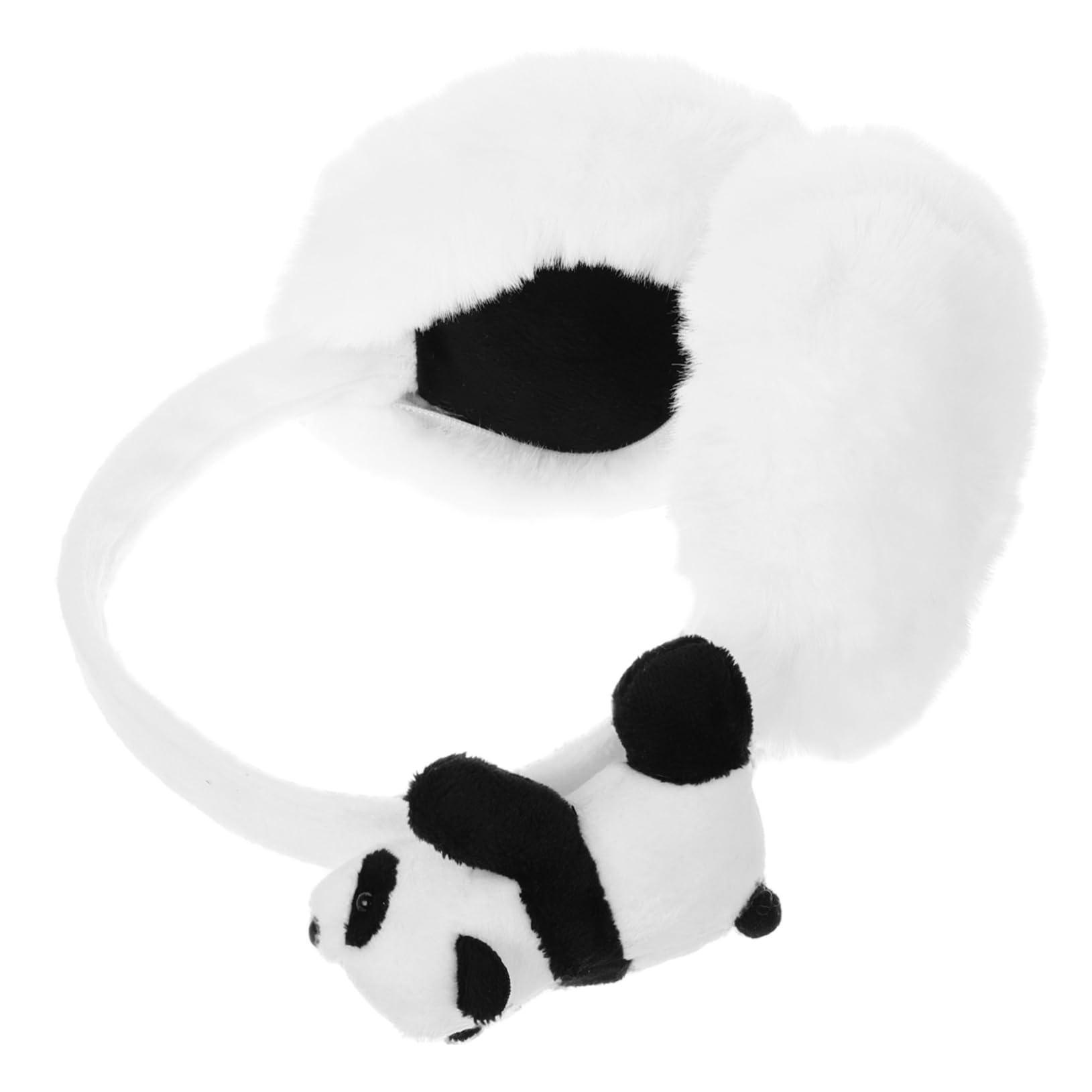 FOMIYES Adorable Panda Ear Muffs for Women Cute Comfortable Winter Ear Warmers Windproof Design for Outdoor Activities Travel Snug Fit for Cold Weather Protection