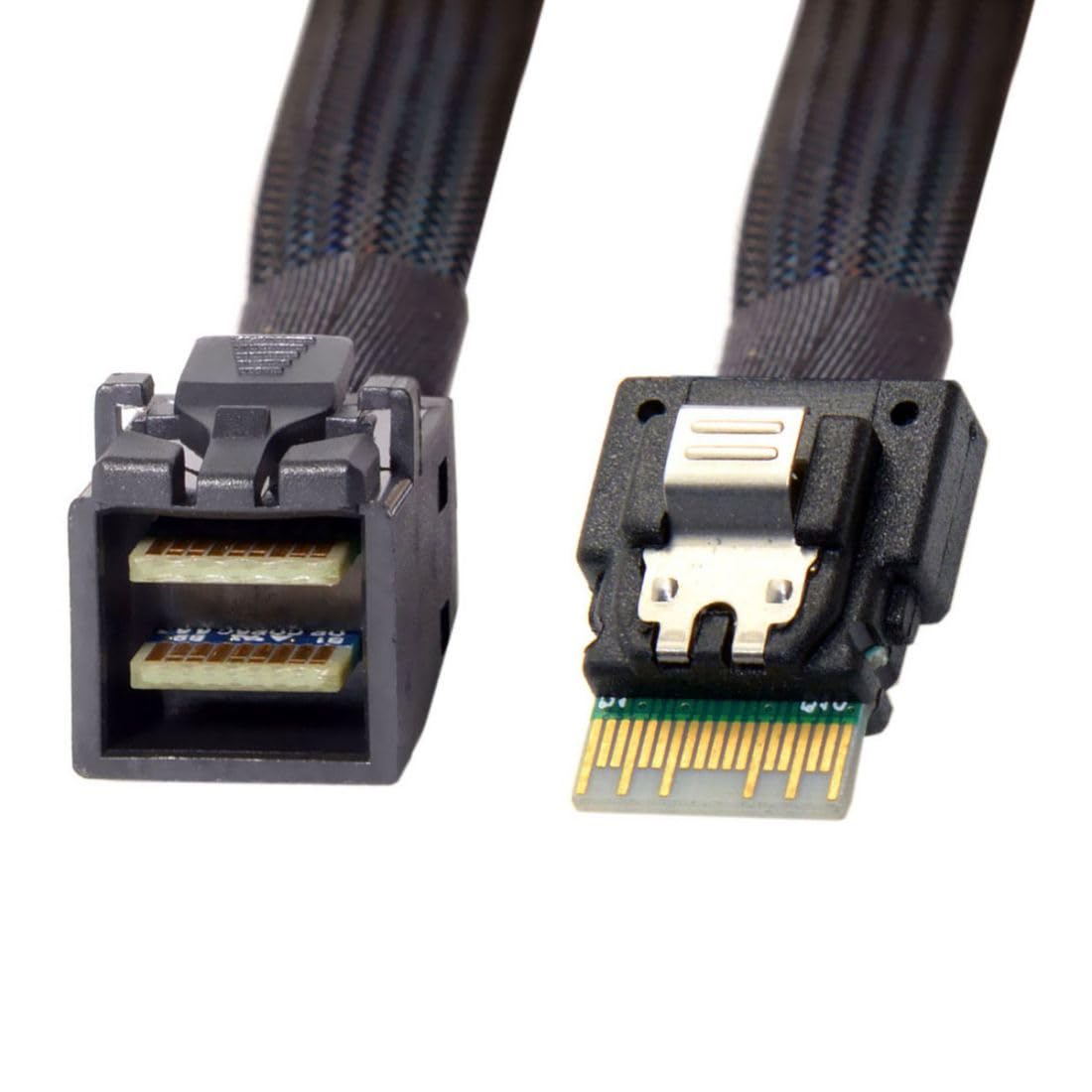chenyang Mini SAS SFF-8654 Host 38pin su SFF-8643 Target Data Server Disk Cavo RAID 50 cm
