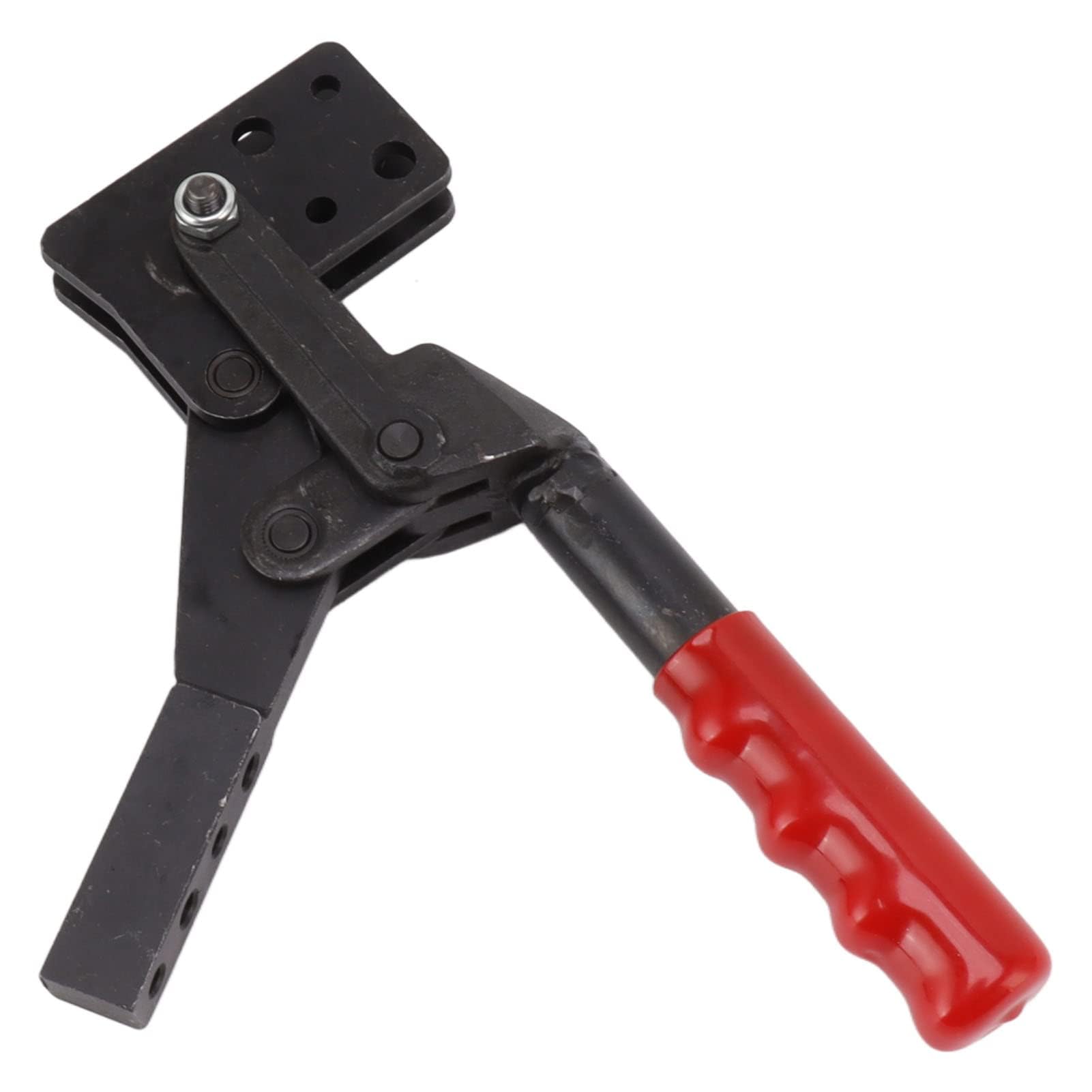 Abrazadera de palanca, abrazadera de acero al carbono resistente, fuerza de 700 kg, mango de presión de 200 grados, para puertas de coche, operaciones mecánicas y aplicaciones de soldadura GH 70730A