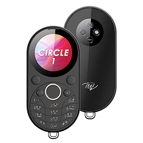 itel Circle 1 Unique Design with Round Screen Mobile Phone,500mAh Battery and 1.32 inch Display BT Call| Black itel Circle 1 Unique Design with Round Screen Mobile Phone,500mAh Battery and 1.32 inch Display BT Call| Black
