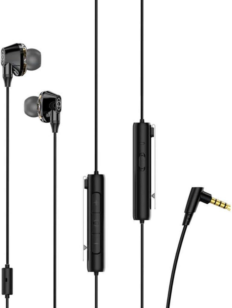 Baseus H08 earphones showing inline control and 3.5mm jack