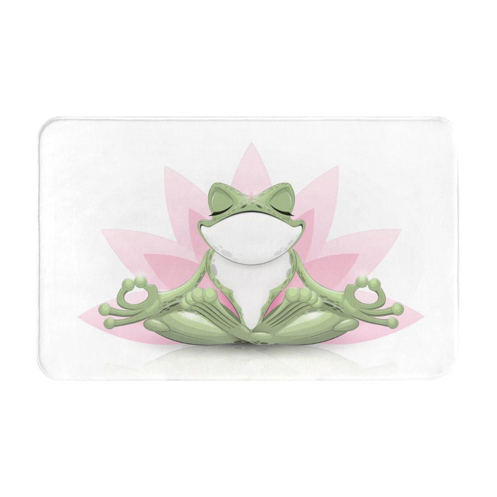 Tapis de yoga grenouille antidérapant et durable pour l'entraînement