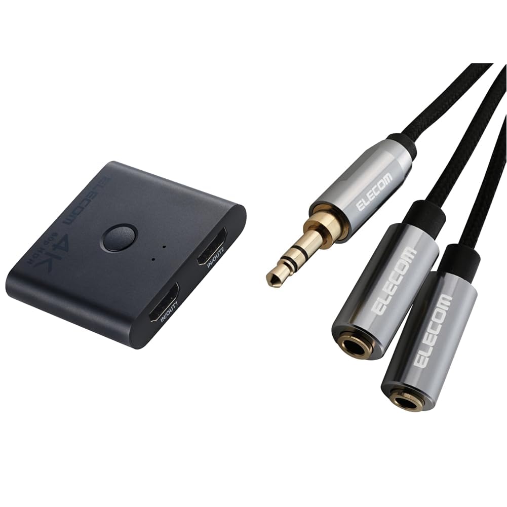 ヘッドレストモニター、HDMIケーブル、分配器セット ヘッドレストモニター 9インチ 2個 映像分配器 セット 日本製
