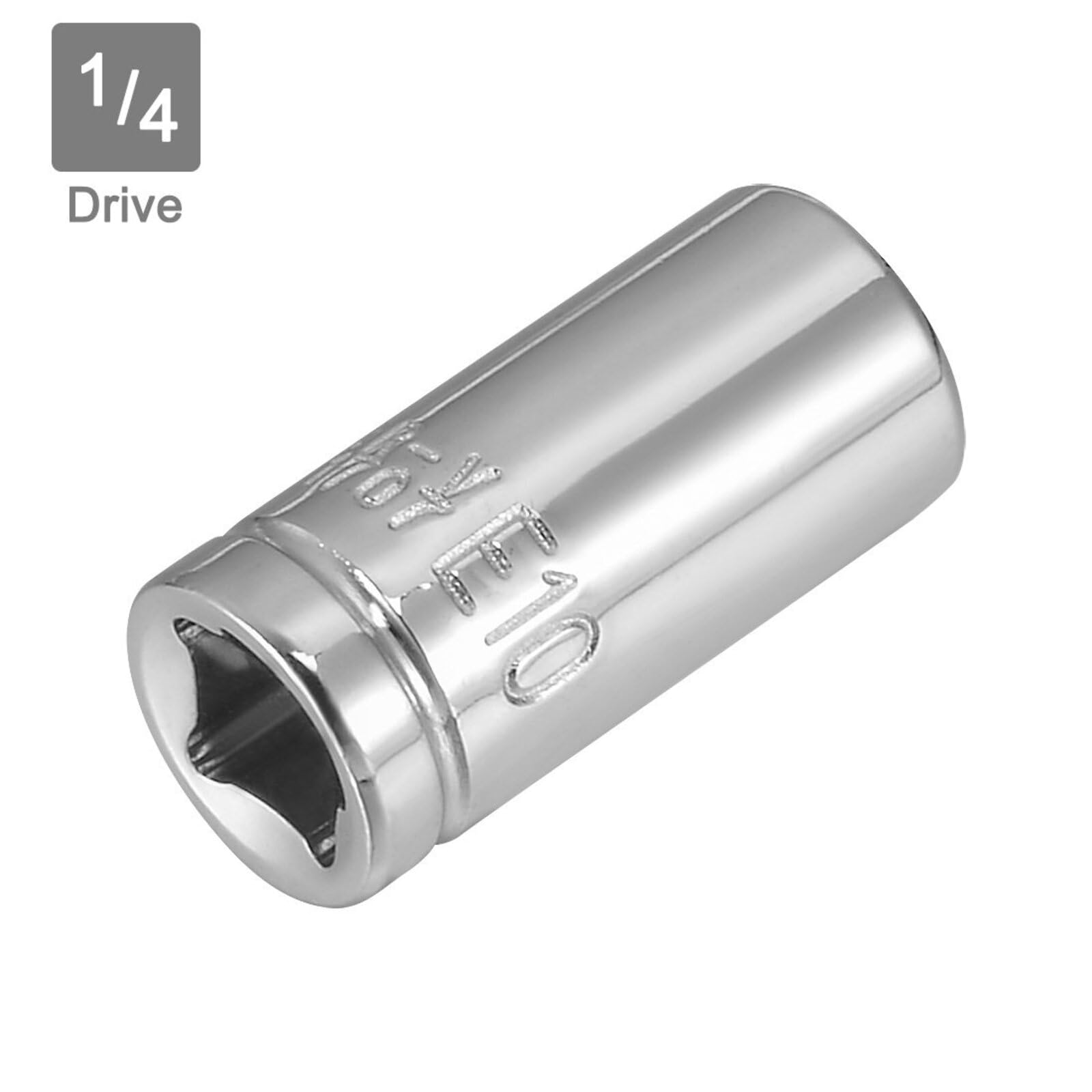 2Pcs 1/4-inch Drive E10 External Torx Shallow Socket, Cr-V Steel, Not - Image 3