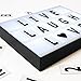 Brooklyn Lighting Company LED Cinema Light Box with Letters Includes 200 Letters 12 LED Bulbs and USB Cable