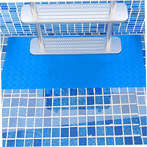 Alfombra Antideslizante para Escalera de Piscina Azul 90x23 cm miniatura 4