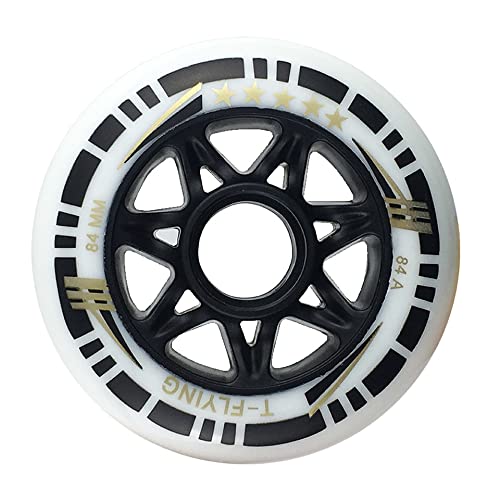 Ruote Monopattino Freestyle 8 Pezzi/Set 84A 84 mm in Linea Skates Ruote for Pattinaggio di Pattinaggio Gratis a velocità Professionale Ruote Monopattino Elettrico