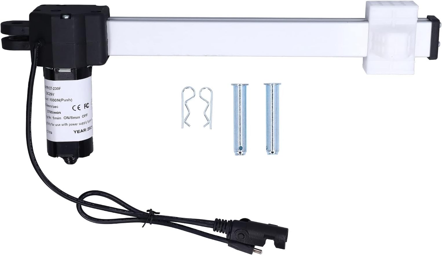 Power Recliner Chair Motor, DC 29V Recliner Motor Actuator Replacement Kit with 1000N Large Thrust 230Mm Adjustable Sofa Chairs Motor for Electric Bed, Electric Sofa