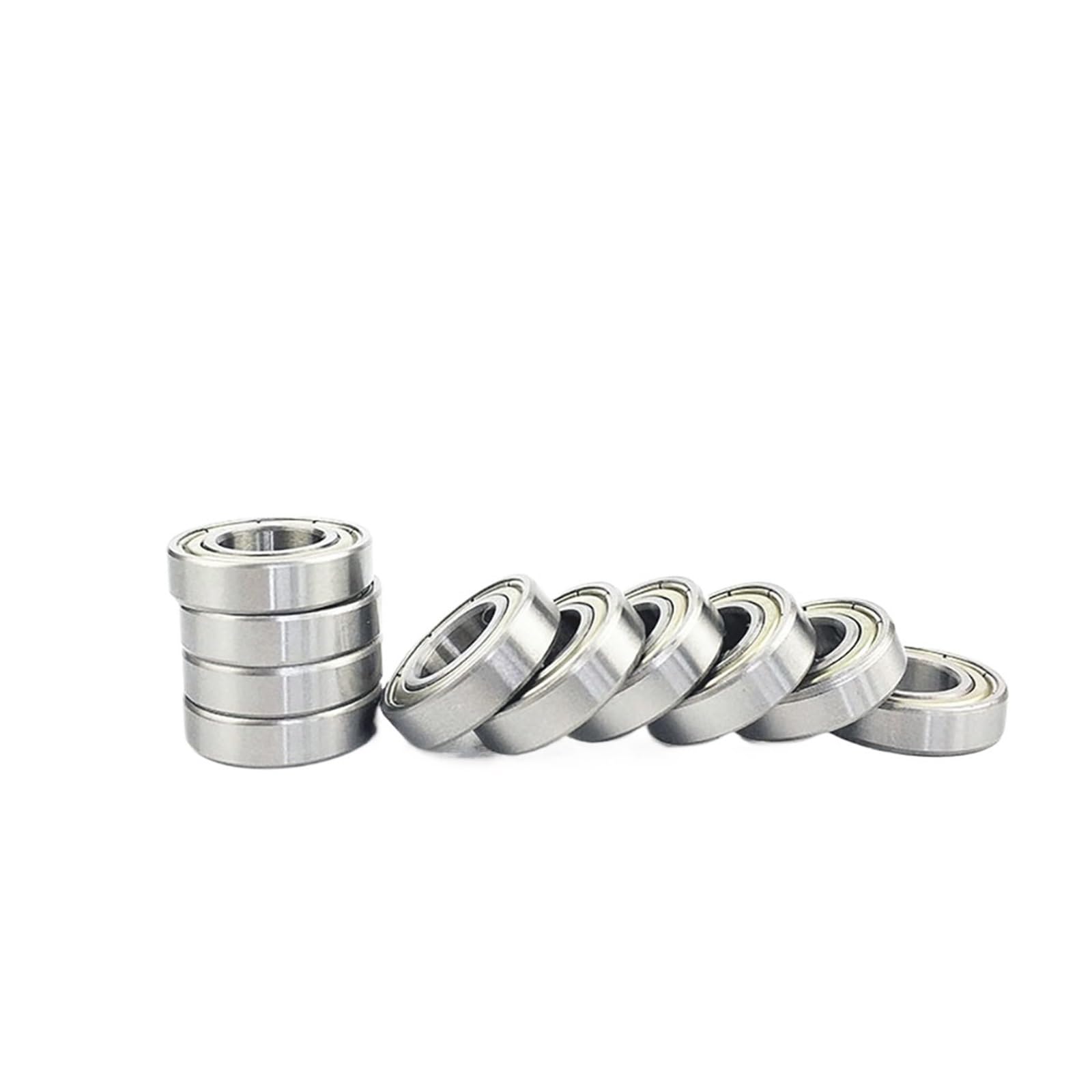 QAZYUIENW 6802 ZZ 15x24x5 ABEC-1 10 Pieces 6802ZZ Thin Wall deep Groove 6802 Ball Bearing 61802 Kangde Bearing