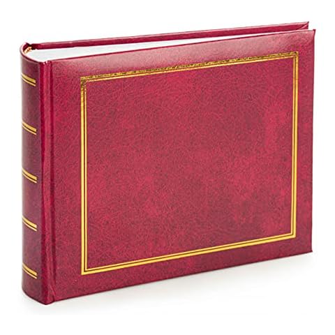 Classic Photo Album - Easy to Fill Slip in Method & Book Bound Fotoalbum | Store 100 Pictures in a Traditional & Timeless Design Photograph Album | Gift Idea for Family & Friends Cover