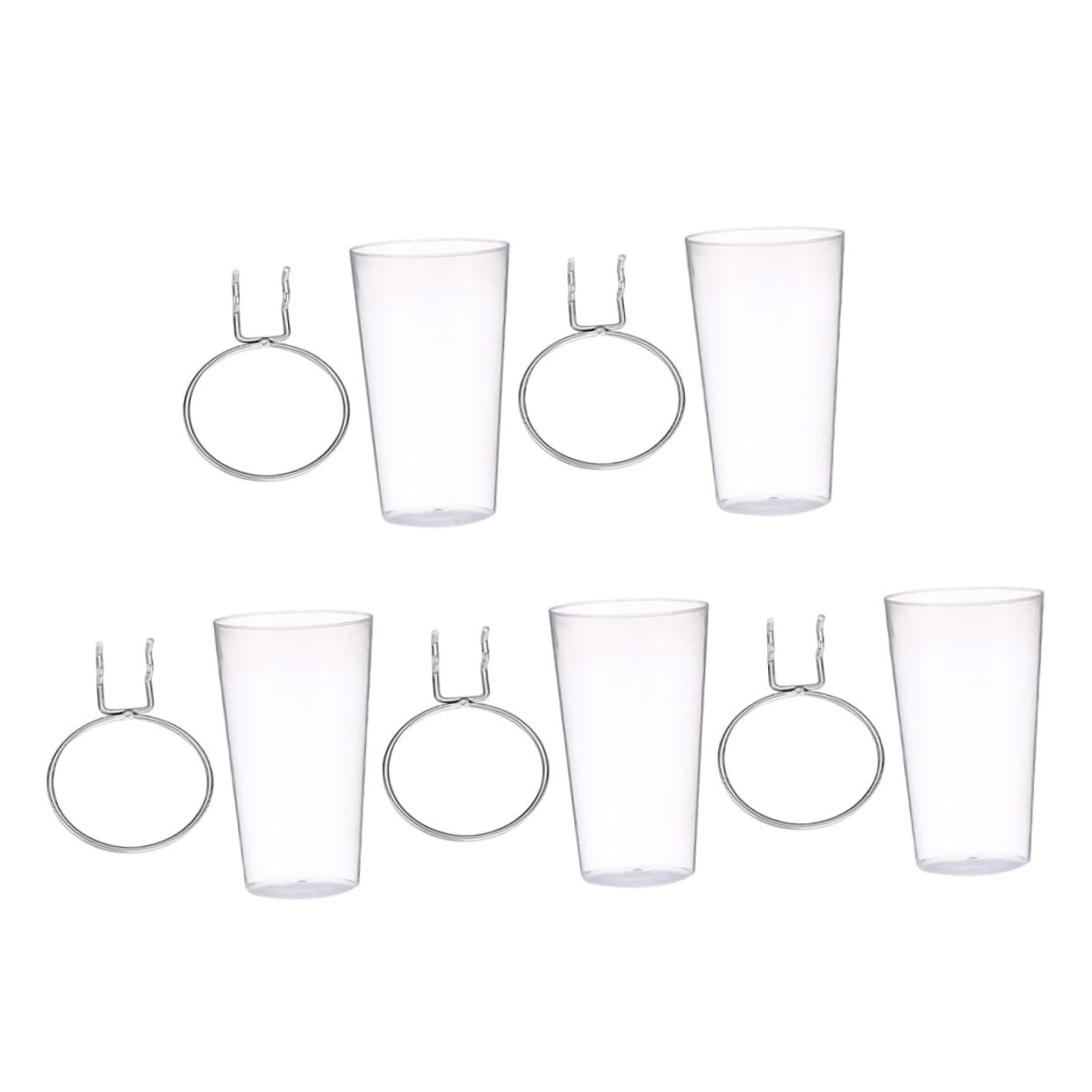 Garneck Garage Pegboard Accessories Pack Round Cup Holders Hooks for Peg Boards Home Tool Organizer