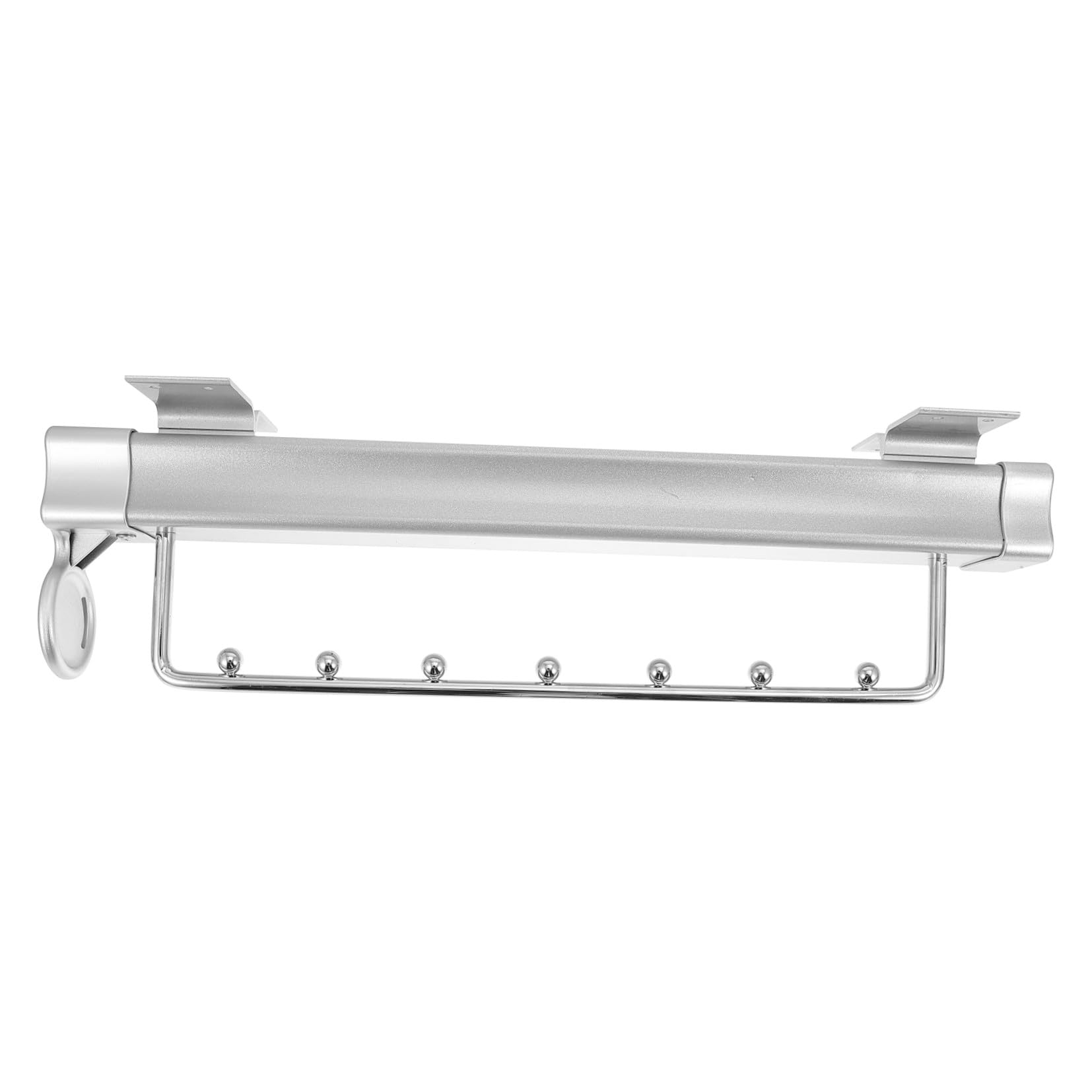 Tringle à vêtements rétractable en fer pour dressing et placard Cabilock
