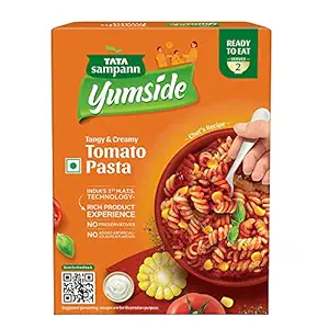 Yumside Ready-To-Eat No Maida Saucy Tomato Pasta, 285g