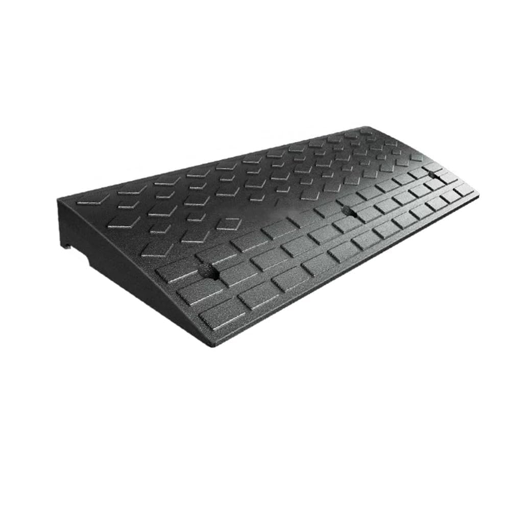 Rampy krawężnikowe gumowe Rampy progowe o dużej wytrzymałości Rampy dla pieszych Rampy podjazdowe do zatok załadunkowych(100x25x7cm)