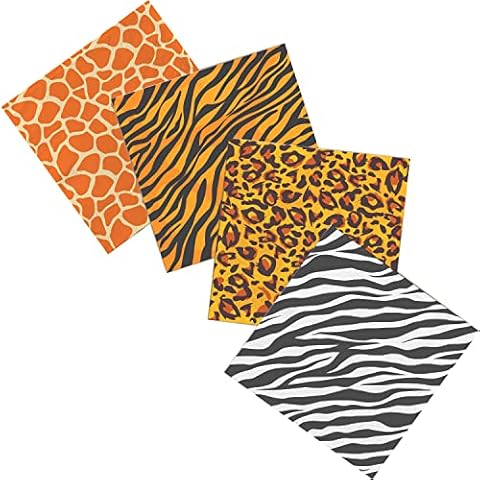 Jungle Safari Animal Print Disposable Napkins Cover
