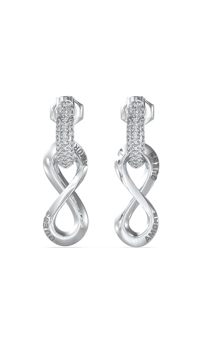 PENDIENTE GUESS - GUESS AMORE Color: Plata