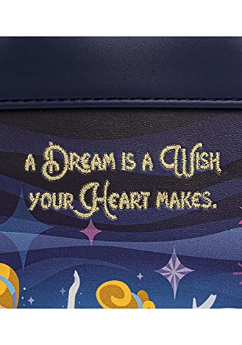 Loungefly Disney Cinderella Castle Series Womens Double Strap Shoulder Bag Purse4