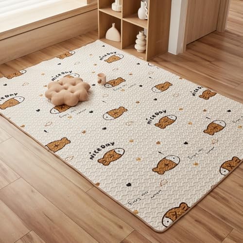 GLYYJP �q�� �J�[�y�b�g�y�b�g �� �L���g���O �􂦂� ���O�}�b�g 90��90cm �� �ėp �h�� �h�L �Q�[���p�b�h�J�[�y�b�g����~�ߕt ���g�[ �z�b�g�J�[�y�b�g�Ή� �I�[���V�[�Y ���g���܂��N���[���}�b�g���ԗp �H��p �N���[���p�b�h A5