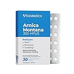 Arnica Montana 30X HPUS, Clinical Grade, Quick Dissolve Tablets, Five-Day Recovery Pack for Pain and Bruise Relief After Surgery or Injury, Natural Healing, Gentle on the Stomach - 30 Count