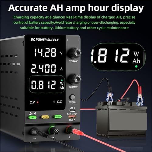 Alimentation de bureau courant continu stabilisé avec radiateur alu - 2