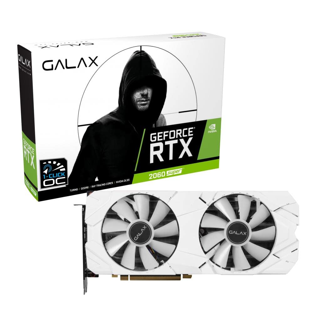 Placa de Vídeo NVIDIA GeForce RTX 2060 Super EX White 8GB GDDR6