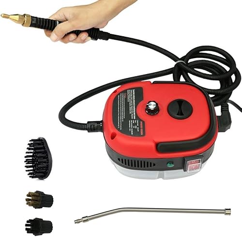 sowinkel Limpiador de vapor de alta presión de 2500 W de mano con 3 cabezales de cepillo para cocina muebles baño coche disponible en Yaxa Colombia