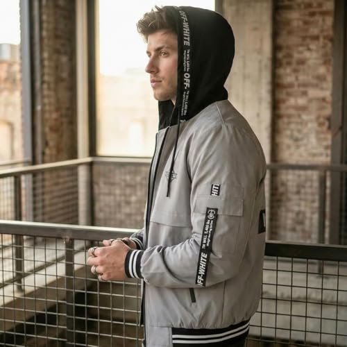ARHAM TAG Wind Cheater For Men | Winter Jacket For Men Printed Design | Light Weight Men Jacket (Pack Of 1) - Image 4